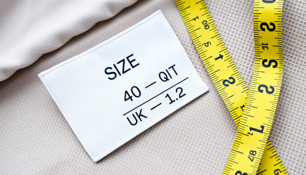 Size 40 in UK Clothes: Conversion to UK 12
